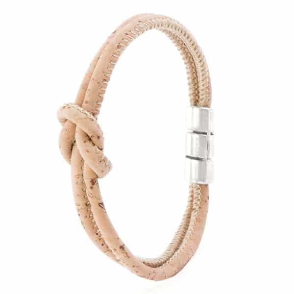 Armband aus Kork «Nodo Simple»