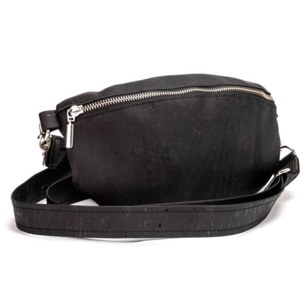 Brusttasche aus Kork «Black»