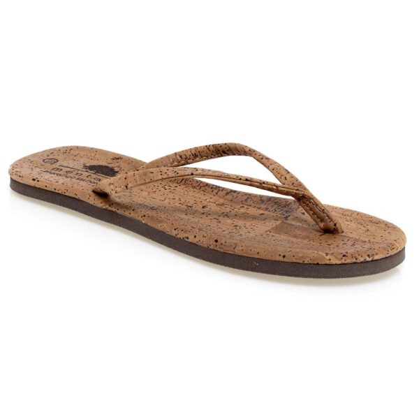 Flip-Flops «Mambo» braun aus Kork