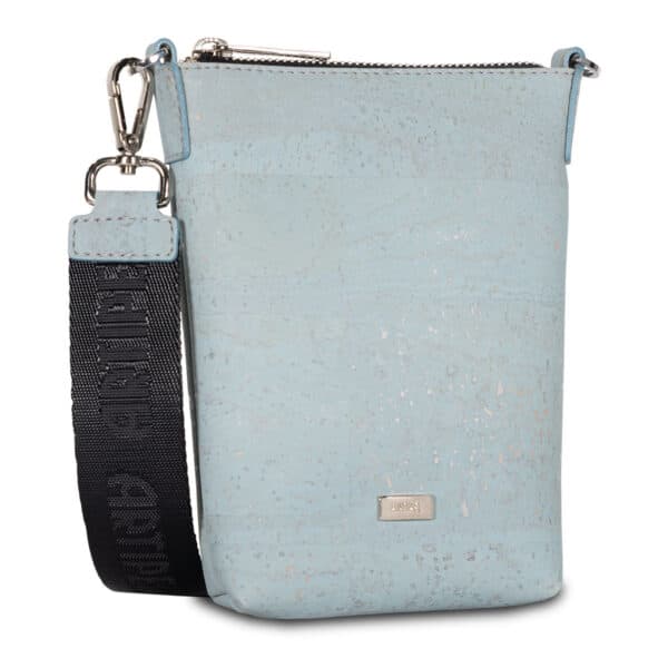 Handytasche aus Kork «Arena» blau