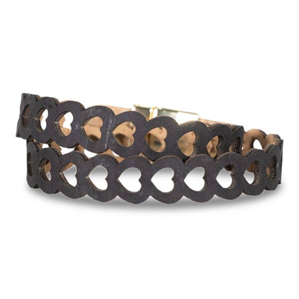 Kork-Armband «Hearty» schwarz