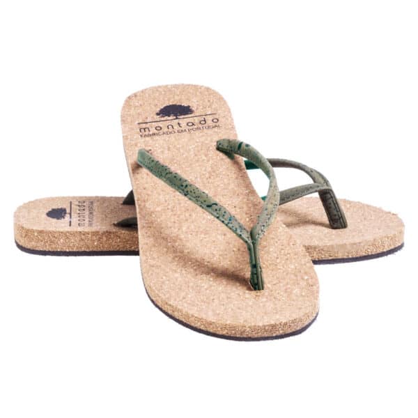 Kork Flip-Flops «Jambo Green»