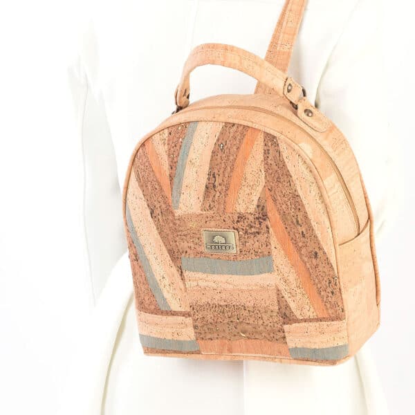 Kork-Rucksack «Parquet Style»