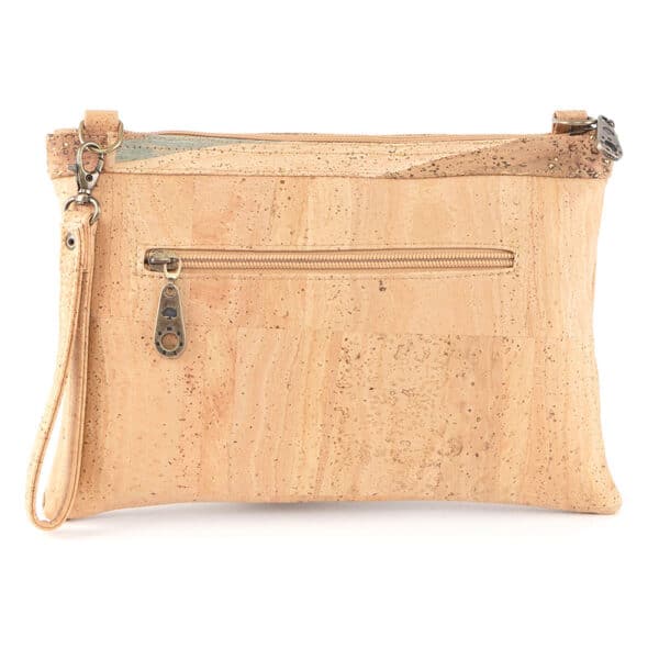 Umhängetasche aus Kork «Parquet Clutch»